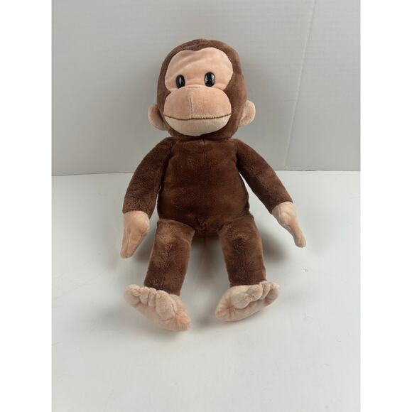 Curious George Plush Monkey Applause by Russ 2008 16” Brown Tan Stuffed Animal - Picture 1 of 7